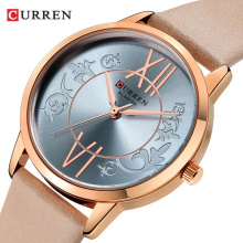 CURREN 9049 New Fashion Analog Quartz Watches Brand Women's Watch Casual Clock Ladies Leather Wristwatch bayan kol saati 9049